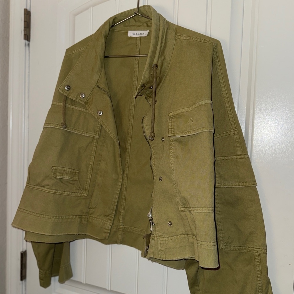 Lily Maes Olive Green Jacket